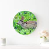 Horloge murale acrylique (Maison)