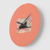 Horloge murale acrylique (Angle)