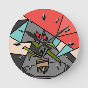 Horloge murale acrylique