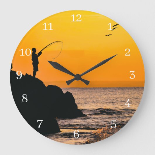 Horloge murale acrylique (Recto)