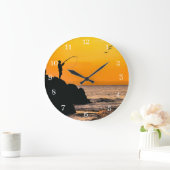 Horloge murale acrylique (Maison)