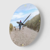 Horloge murale acrylique (Angle)