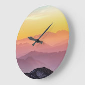 Horloge murale acrylique (Angle)