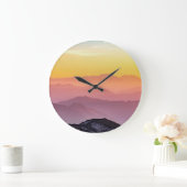 Horloge murale acrylique (Maison)