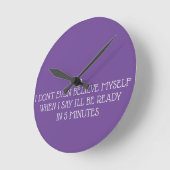 Horloge murale acrylique (Angle)
