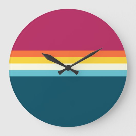 Horloge murale acrylique (Recto)