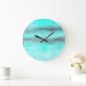 Horloge murale acrylique (Maison)