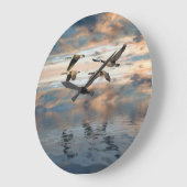 Horloge murale acrylique (Angle)