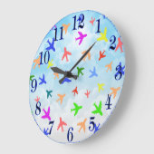 Horloge murale acrylique (Angle)