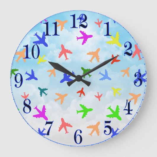 Horloge murale acrylique (Recto)
