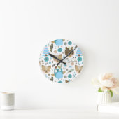 Horloge murale acrylique (Maison)