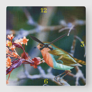 Horloge murale acrylique