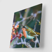 Horloge murale acrylique (Angle)