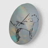 Horloge murale acrylique (Angle)