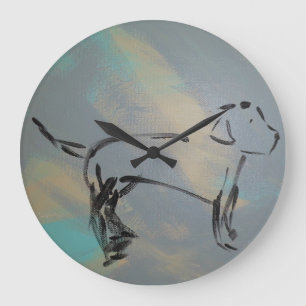 Horloge murale acrylique