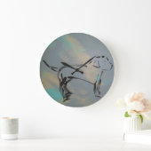 Horloge murale acrylique (Maison)