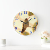 Horloge murale acrylique (Maison)