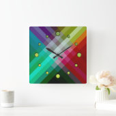 Horloge murale acrylique (Maison)