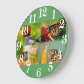 Horloge murale acrylique (Angle)