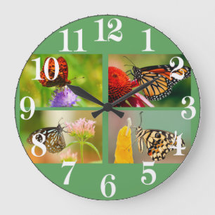 Horloge murale acrylique