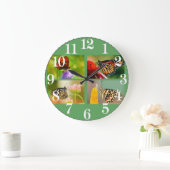 Horloge murale acrylique (Maison)