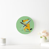 Horloge murale acrylique (Maison)