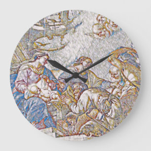 Horloge murale acrylique