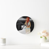 Horloge murale acrylique (Maison)