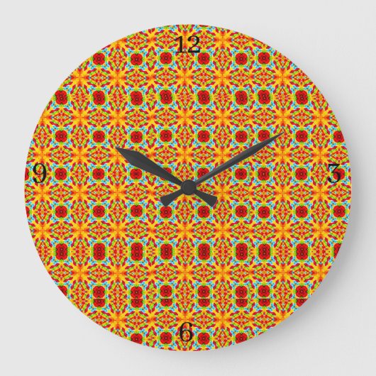 Horloge murale acrylique (Recto)