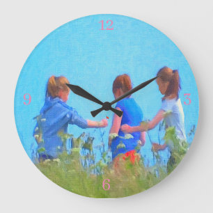 Horloge murale acrylique