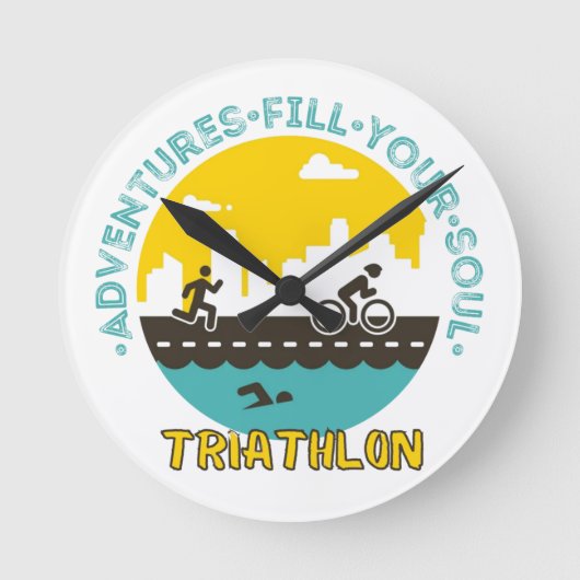 Horloge murale acrylique (Recto)