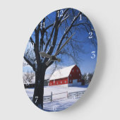 Horloge murale acrylique (Angle)