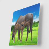 Horloge murale acrylique (Angle)