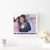 Horloge murale acrylique (Maison)