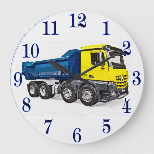 Horloge murale acrylique (Recto)