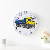 Horloge murale acrylique (Maison)