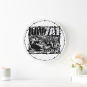 Horloge murale acrylique AAV-7A1 Grande horloge (Maison)