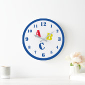 Horloge murale acrylique ABC Nursery (Maison)