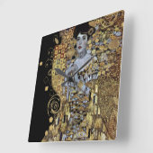 Horloge murale acrylique Adele Klimt (Angle)