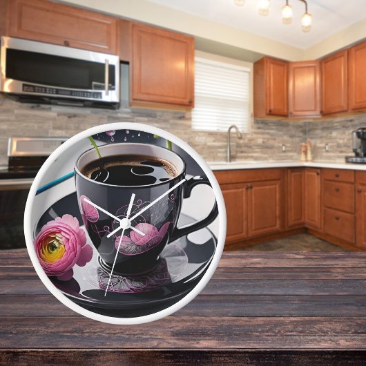 Horloge murale, Acrylique Carré de 27,3 cm