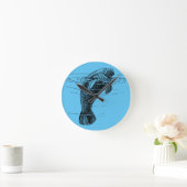 Horloge murale acrylique de Manate (Maison)