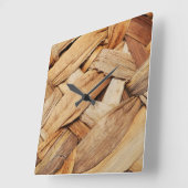 Horloge murale acrylique du panier (Angle)