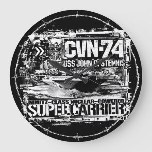Horloge murale acrylique du transporteur aérien