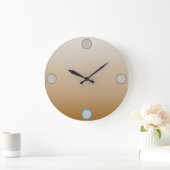 horloge murale acrylique ECRU | m3galleryStudio (Maison)