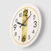 Horloge murale acrylique moderne (Angle)
