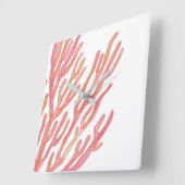 Horloge murale acrylique Pastel Coral Reef (Angle)