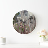 Horloge murale acrylique ronde de la grange et des (Maison)