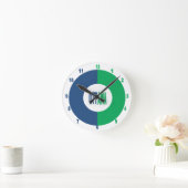Horloge murale acrylique,Ronde Medium DesignOTTAWA (Maison)