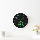 Horloge murale acrylique St. Patrick's FrankenChee (Maison)