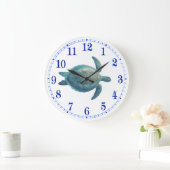Horloge murale Acrylique Tortue (Maison)